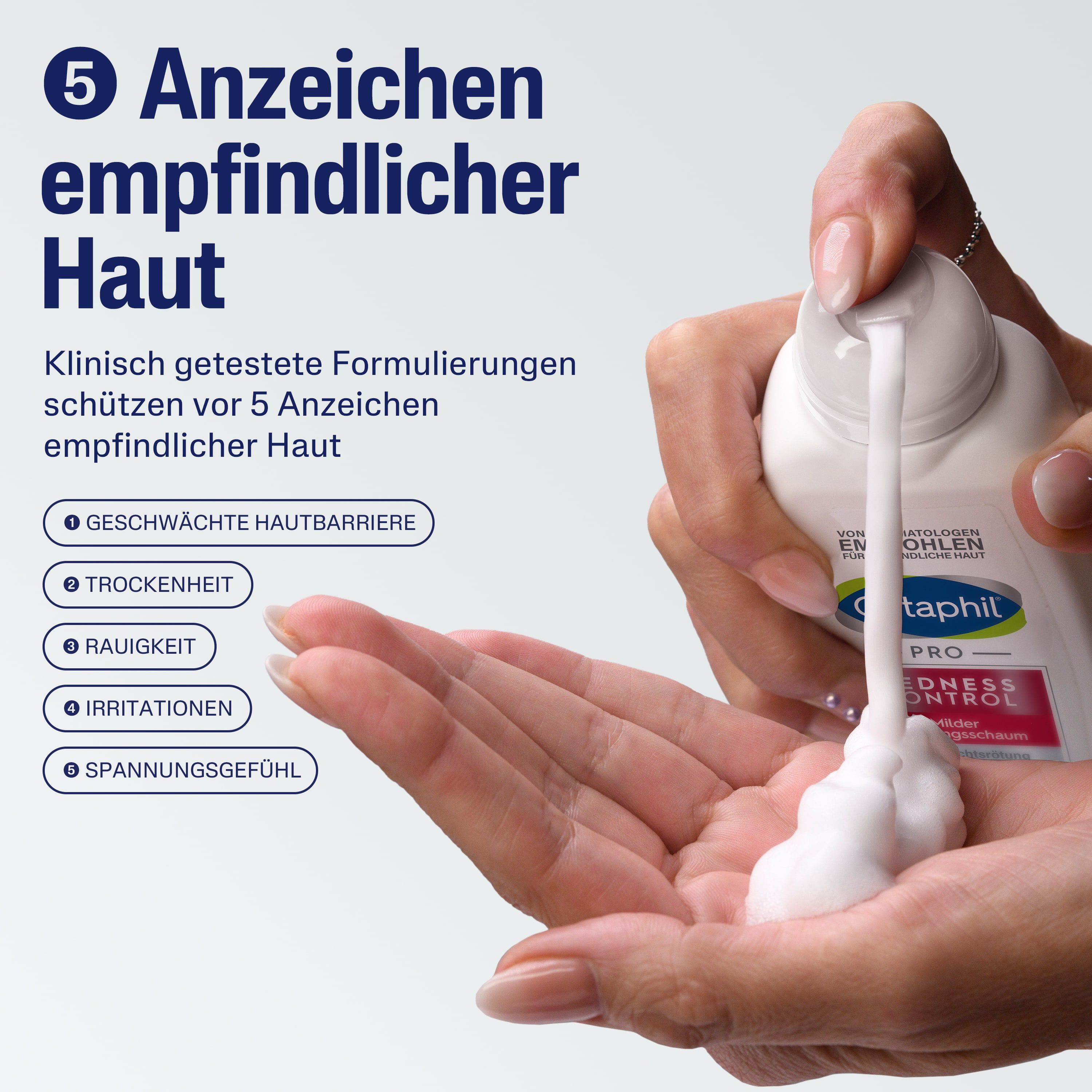 PRO RednessControl Milder Reinigungsschaum