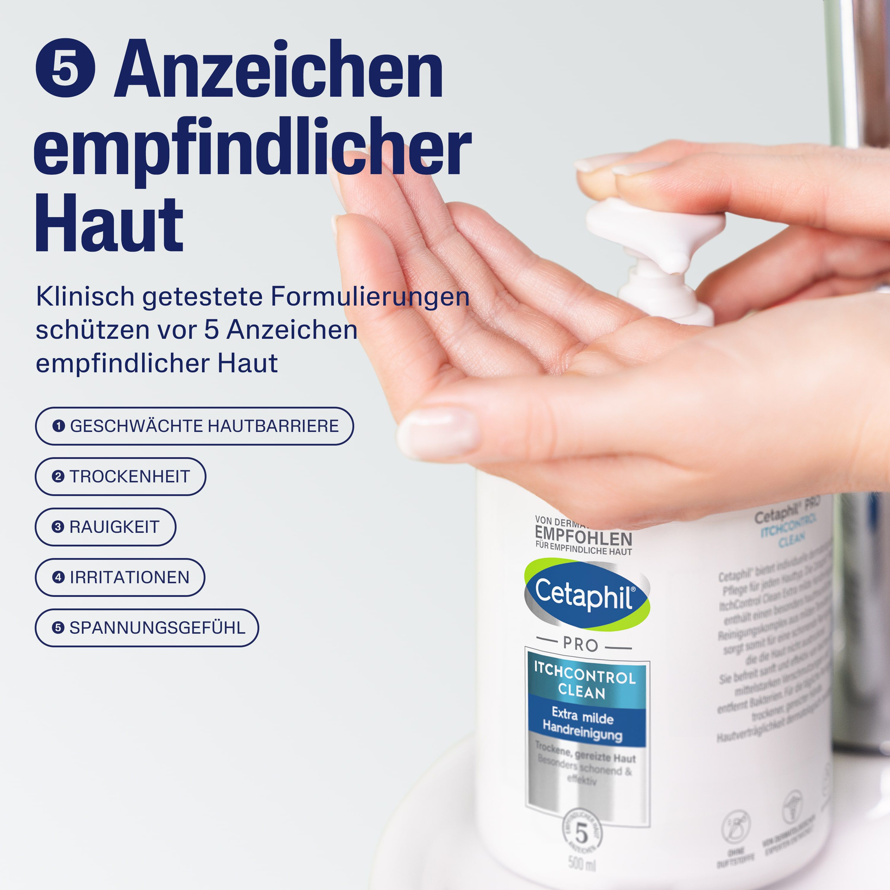 PRO ItchControl Clean Extra milde Handreinigung