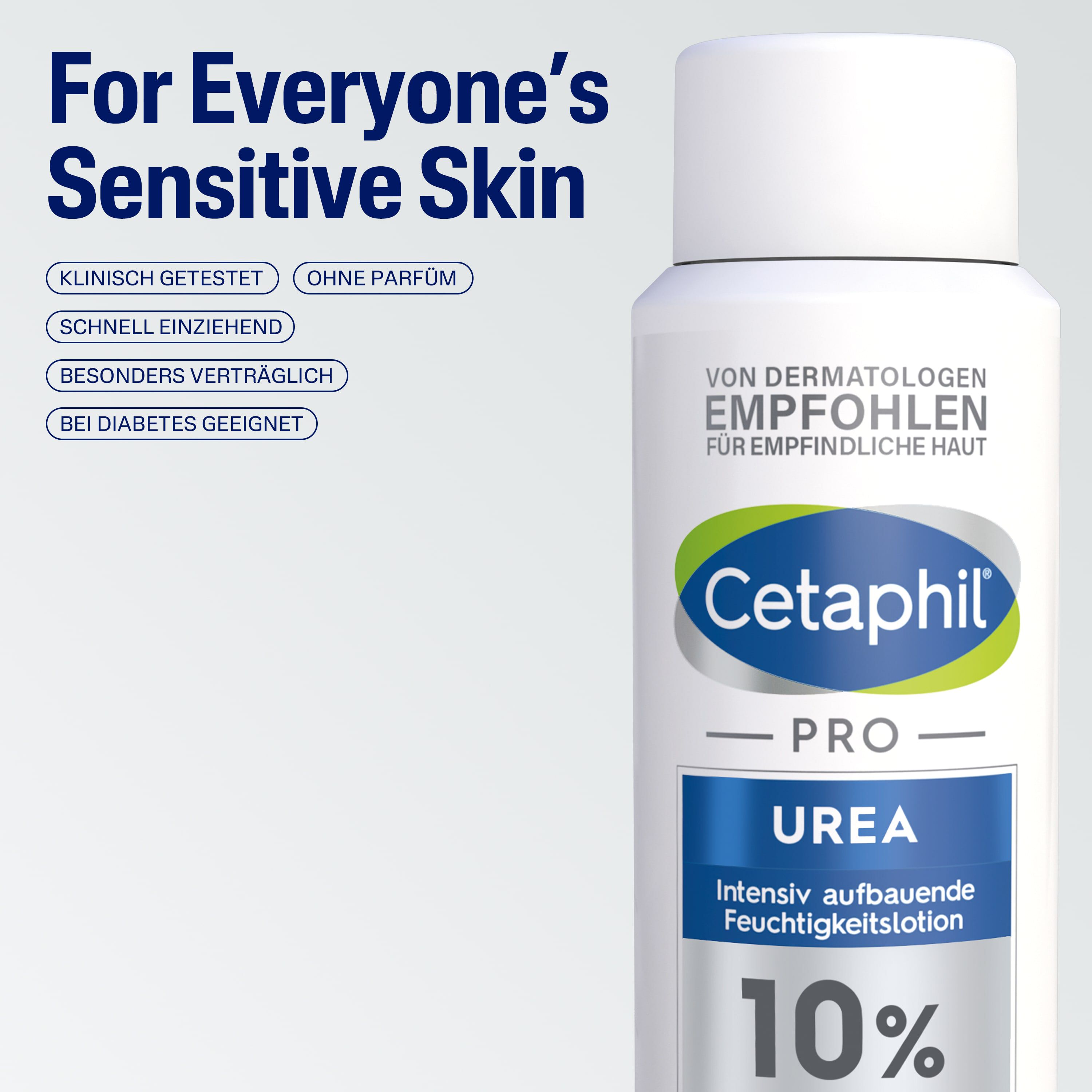 PRO Urea 10% Intensiv aufbauende Feuchtigkeitslotion