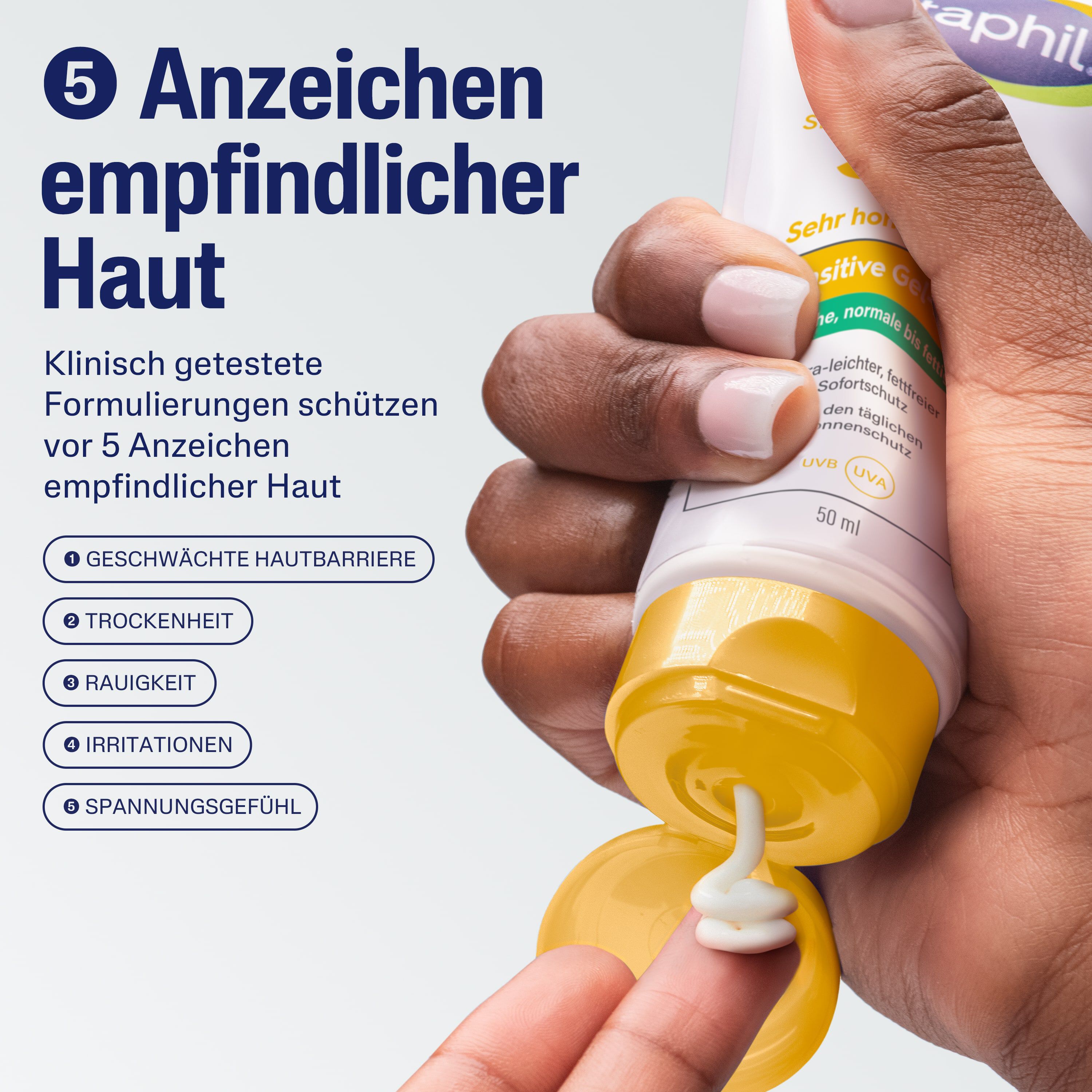 SUN Sensitive Gel-Fluid SPF 50+