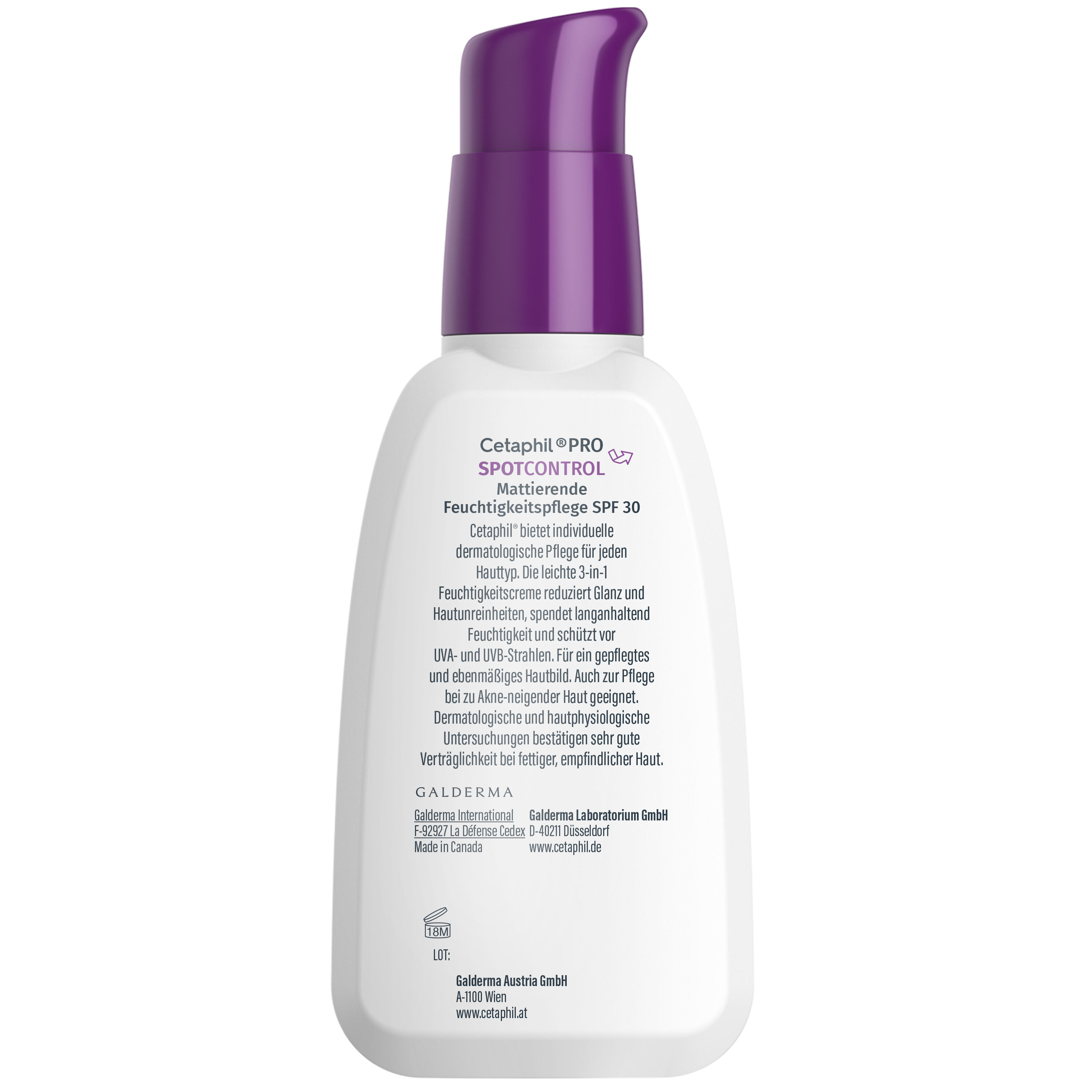 PRO SpotControl Mattierende Feuchtigkeitspflege SPF 30