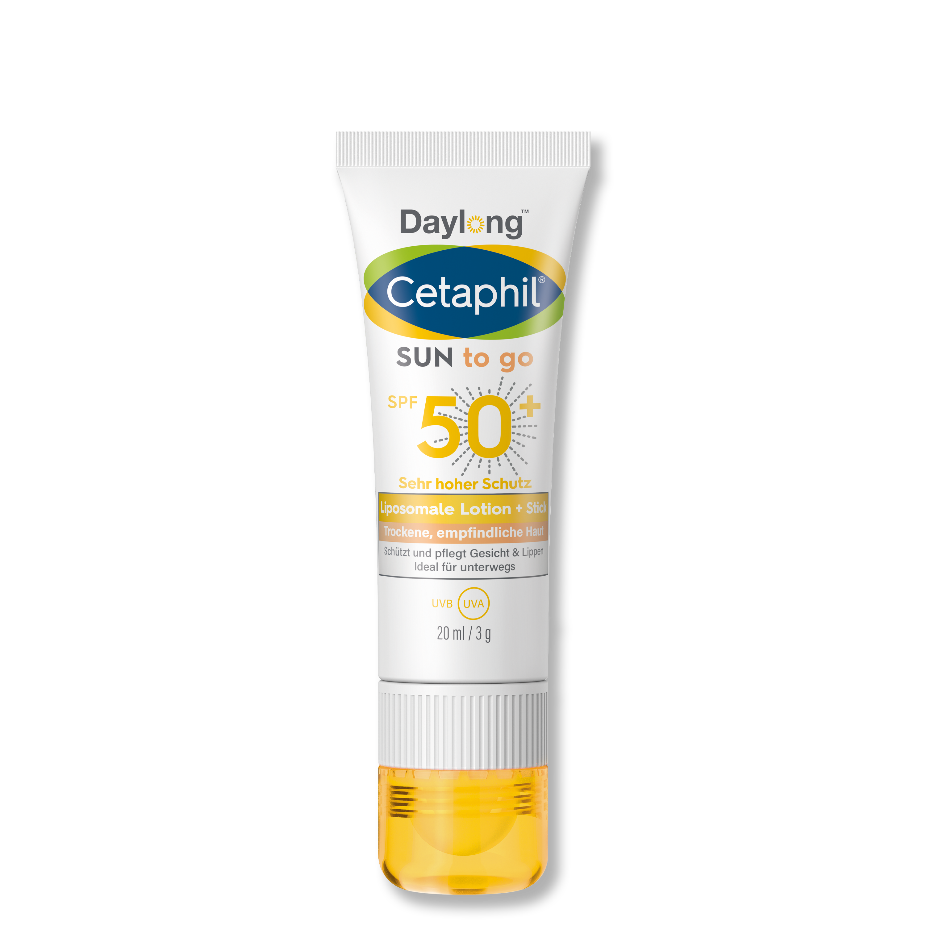 SUN To Go Liposomale Lotion und Stick SPF 50+